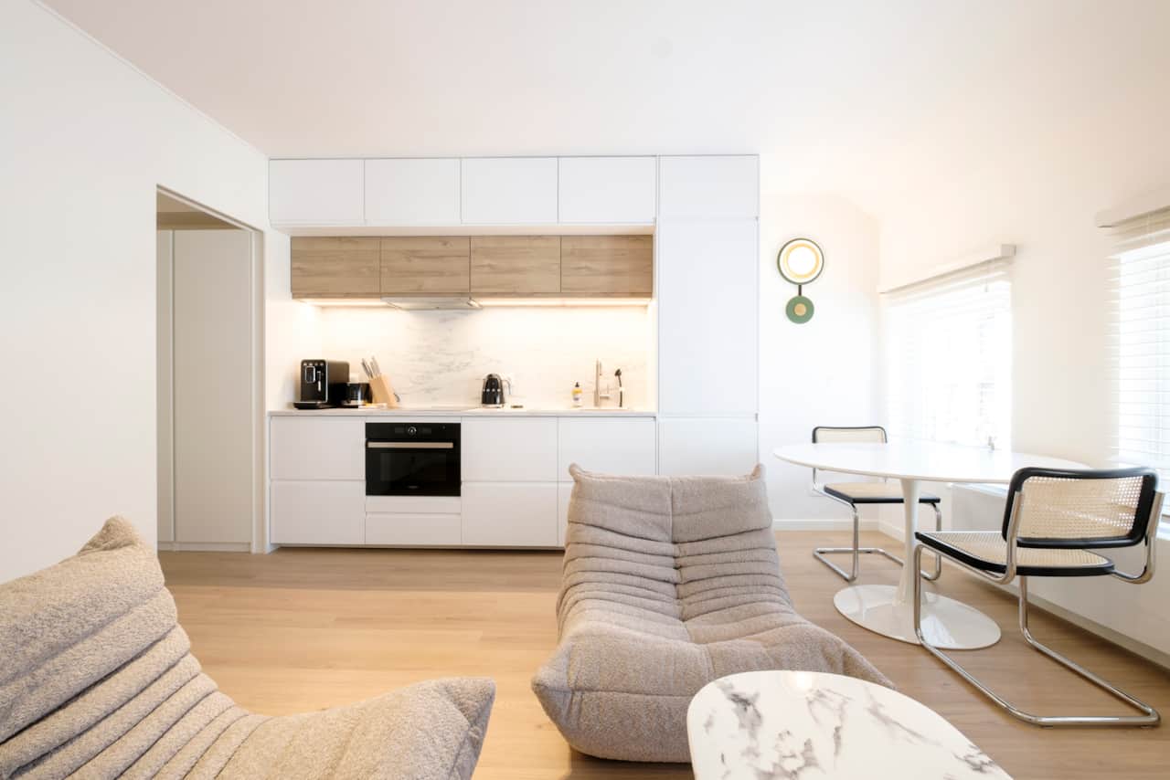 Living area / Kitchen