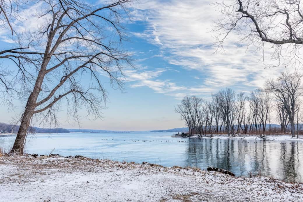 Breathtaking river views year round