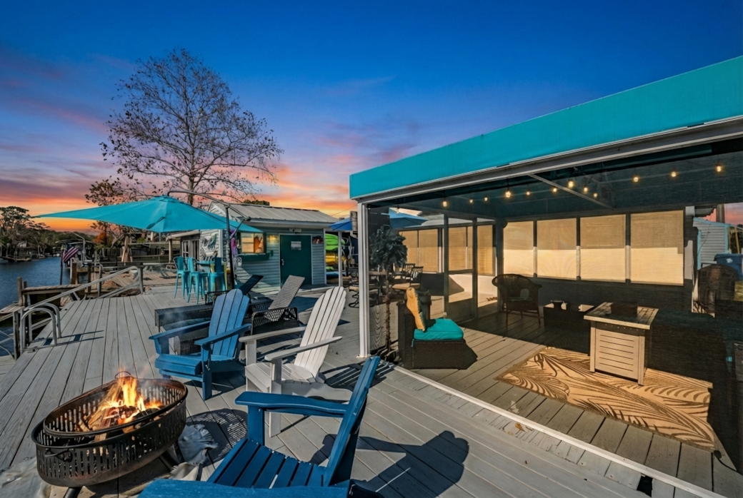 Cozy nights by the fire, breathtaking river views, and unforgettable sunsets