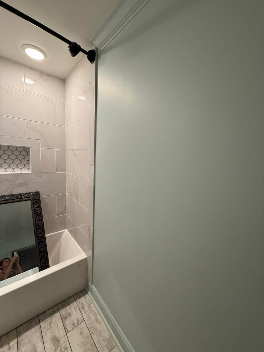 New Paint in Hall Bathroom