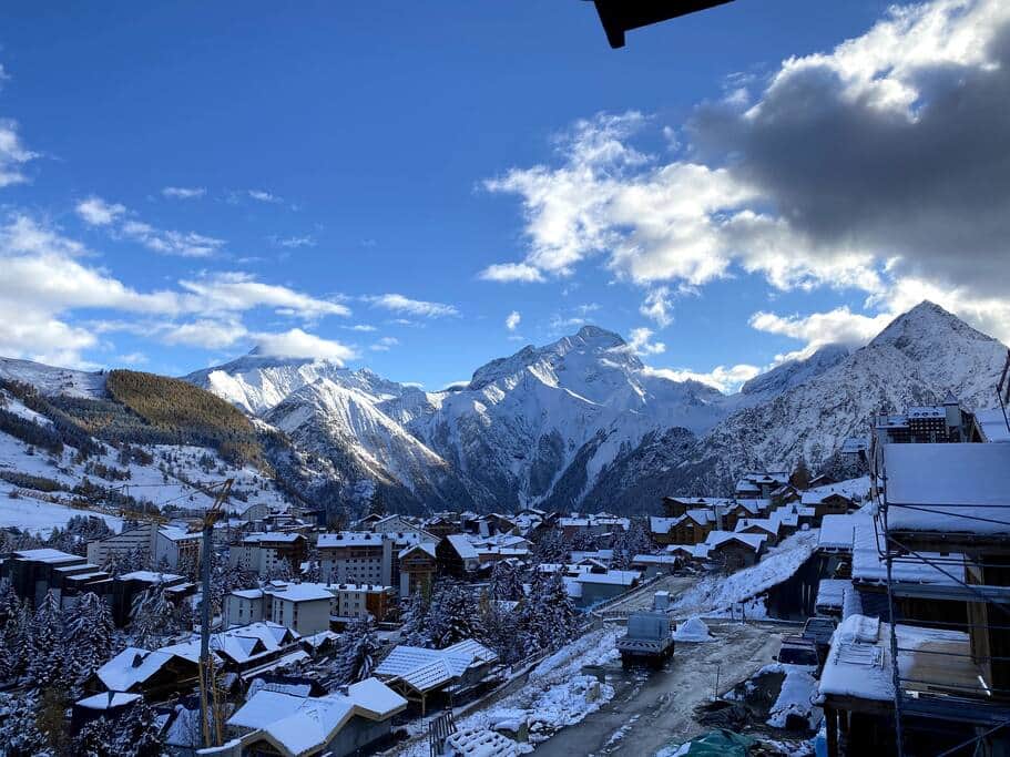 La vue du chalet