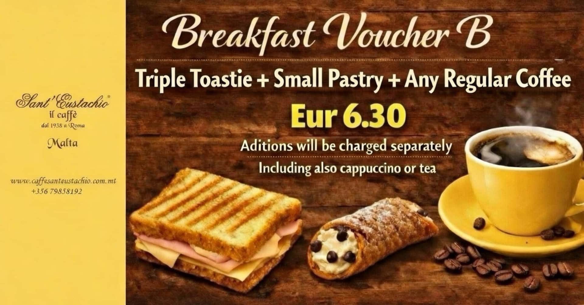 Breakfast Voucher Option 2