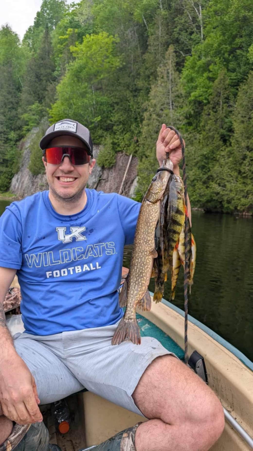 Pike and perch on the lake Pike and perch on the lake