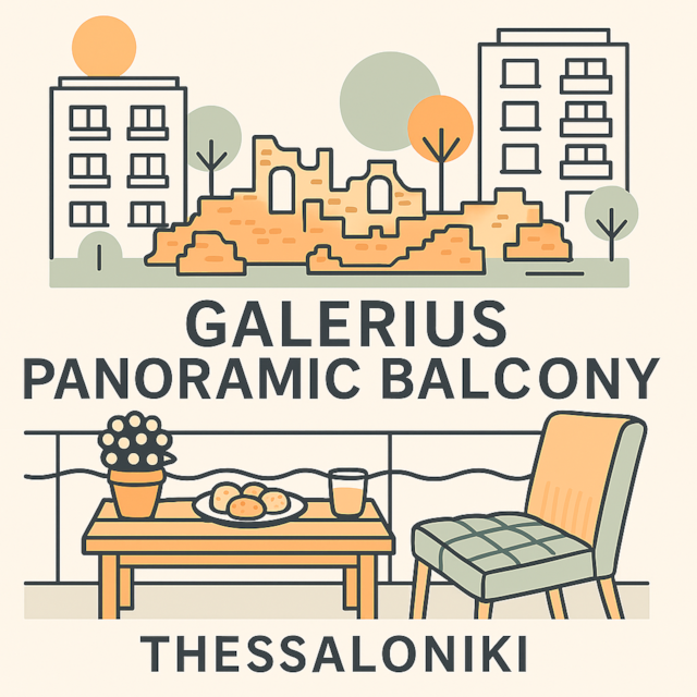 Galerius Panoramic Balcony Thessaloniki