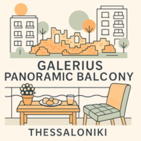 Galerius Panoramic Balcony Thessaloniki