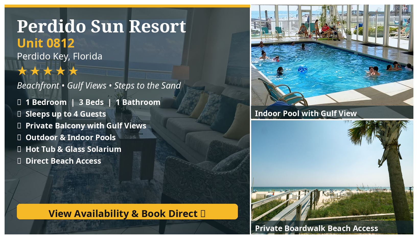 Perdido Sun Resort Unit 812