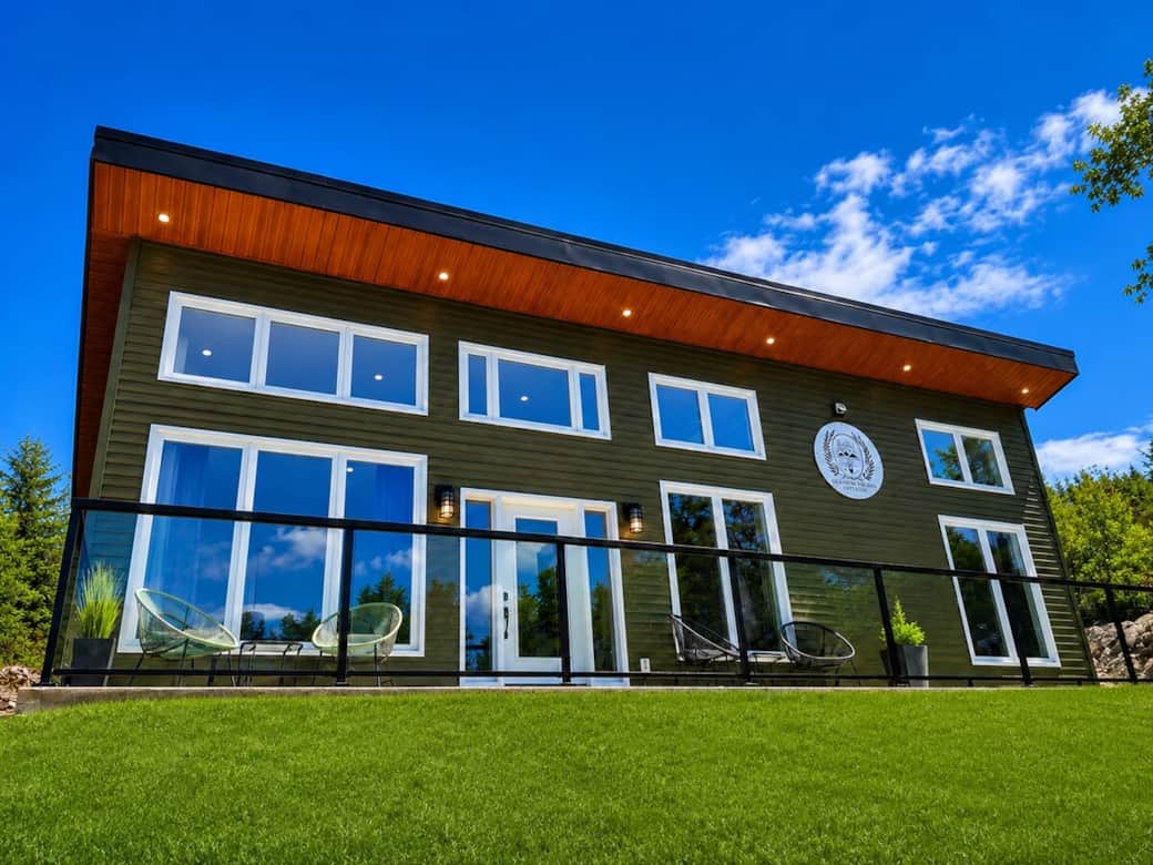 Note: Exterior lawn areas were recently seeded at the time of photography. Some images have been lightly enhanced to reflect the landscaping as it matures.