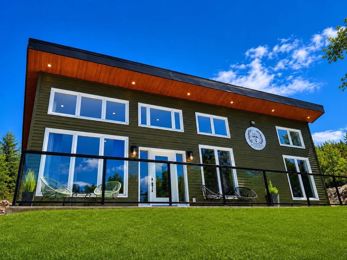 Note: Exterior lawn areas were recently seeded at the time of photography. Some images have been lightly enhanced to reflect the landscaping as it matures.