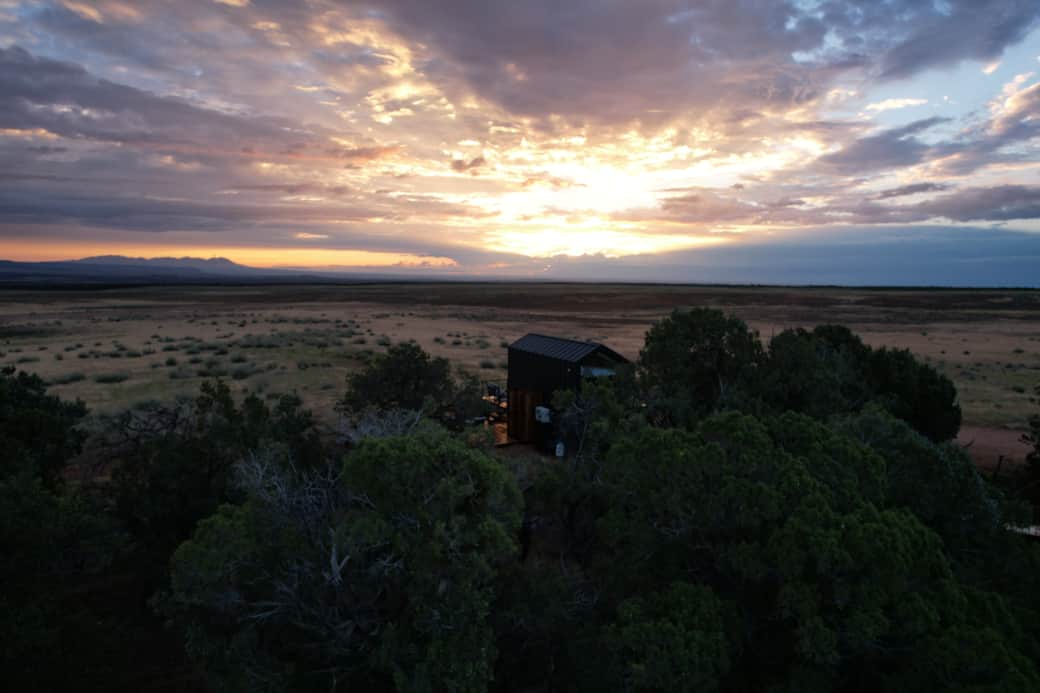 Cabin - Sunrise Photo