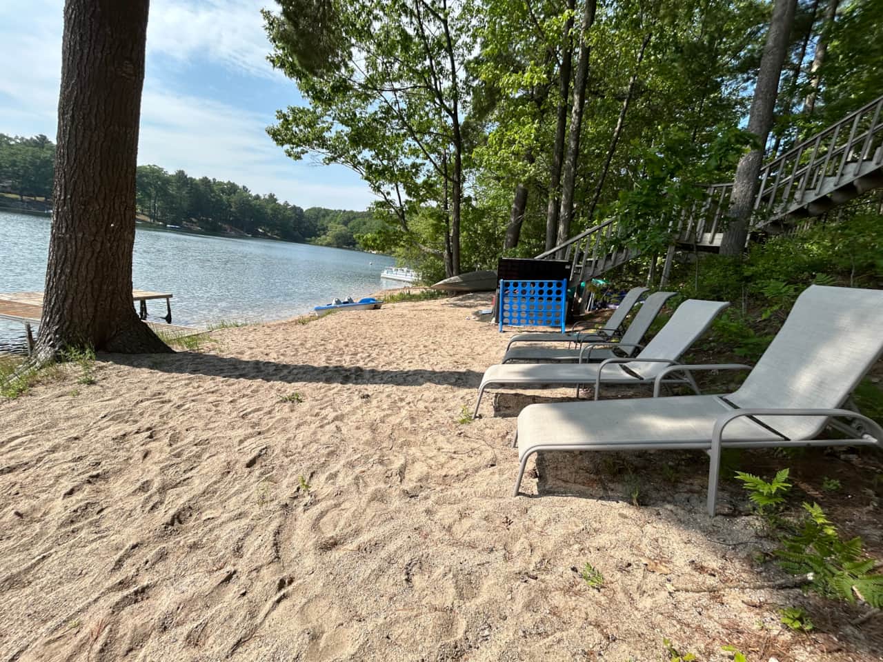 Beach chairs
