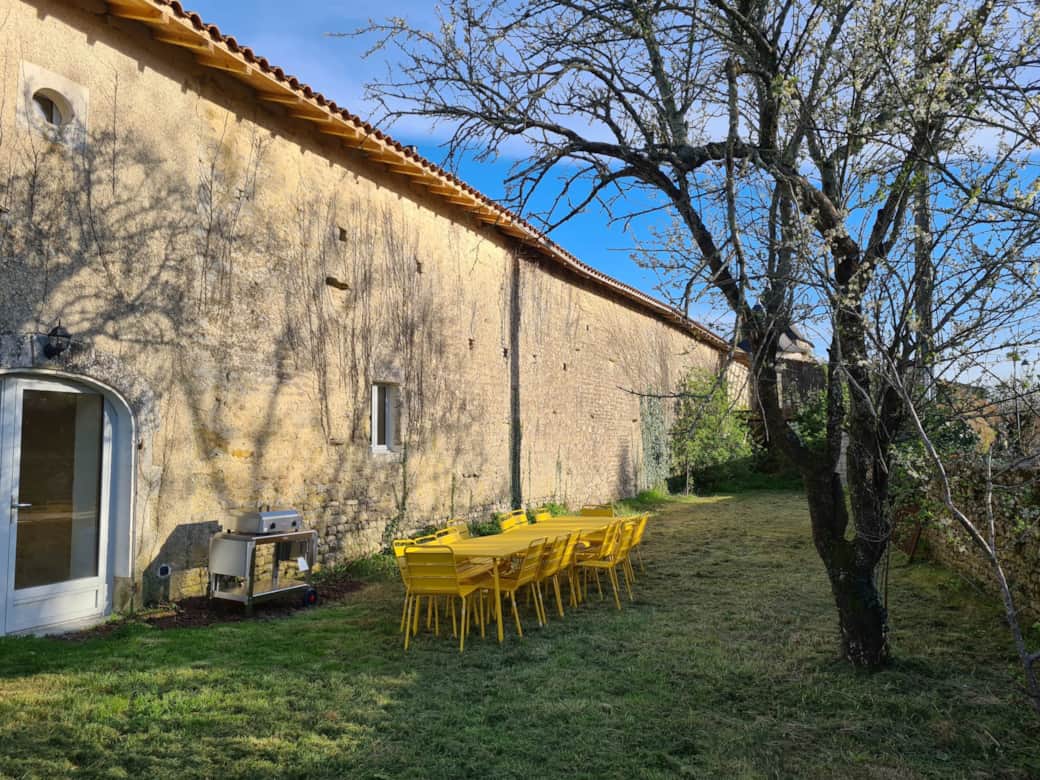 Jardin privatif du gîte