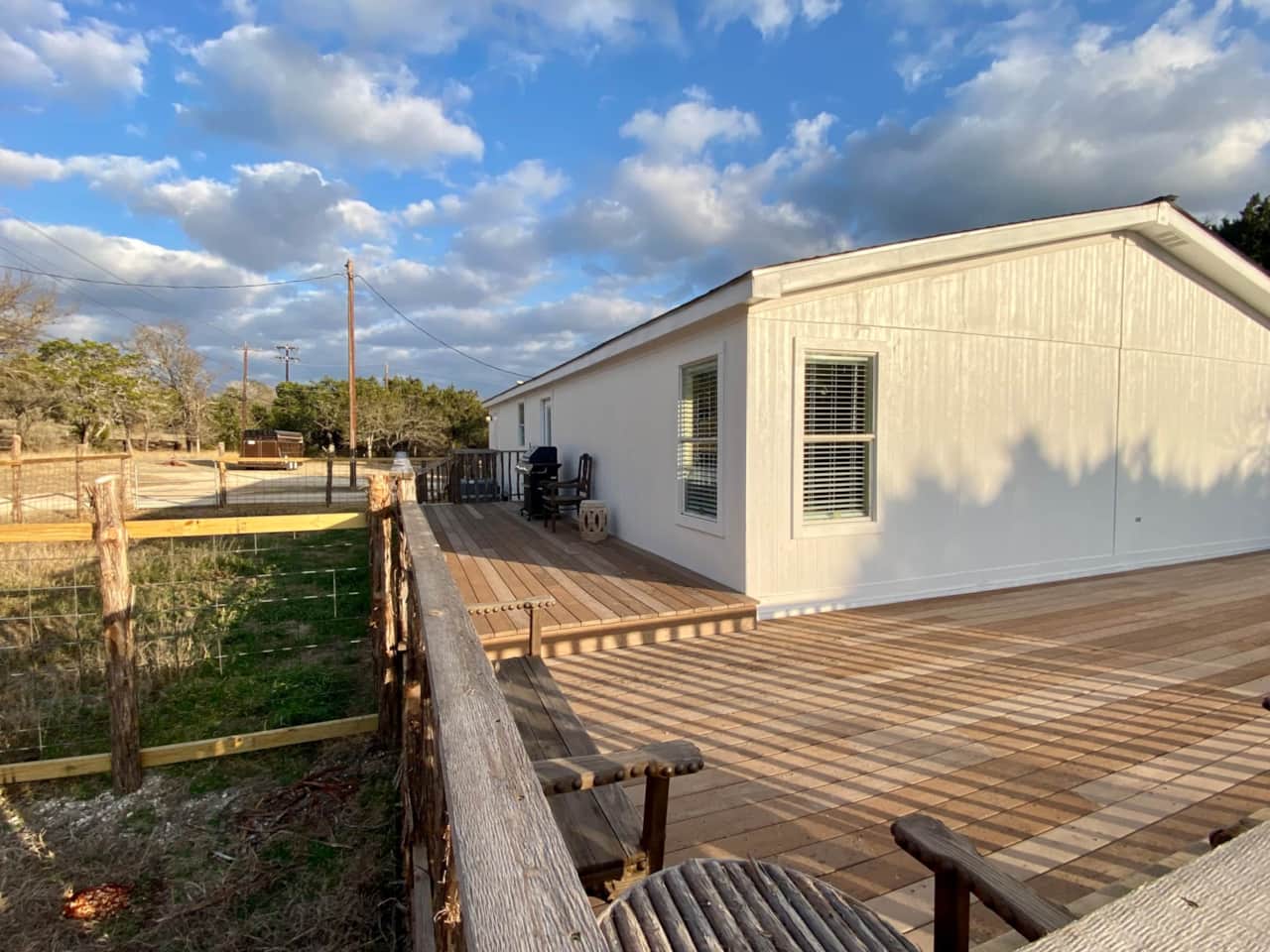 The North House - Rear Deck Area