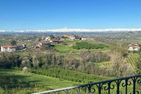Alpenblick mit Monviso
