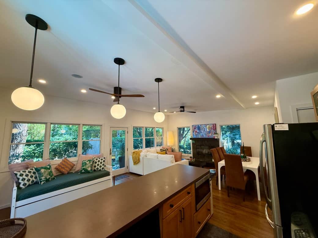 Living Area | View from Kitchen 