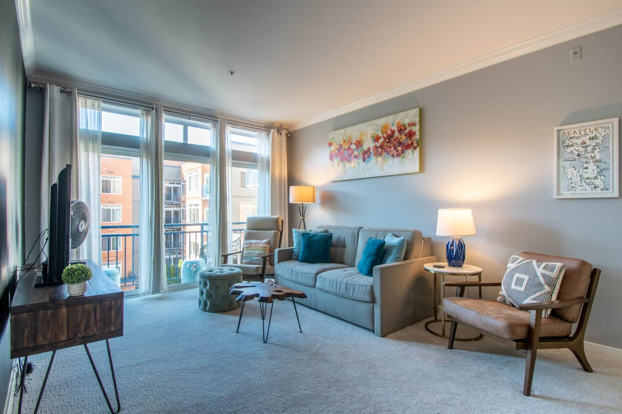 Spacious and comfortable living room