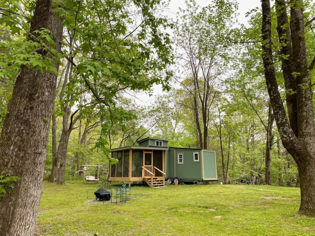Tiny House in Spring