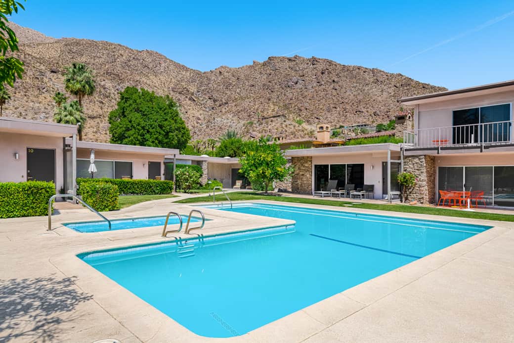 Complex Pool and Hot Tub