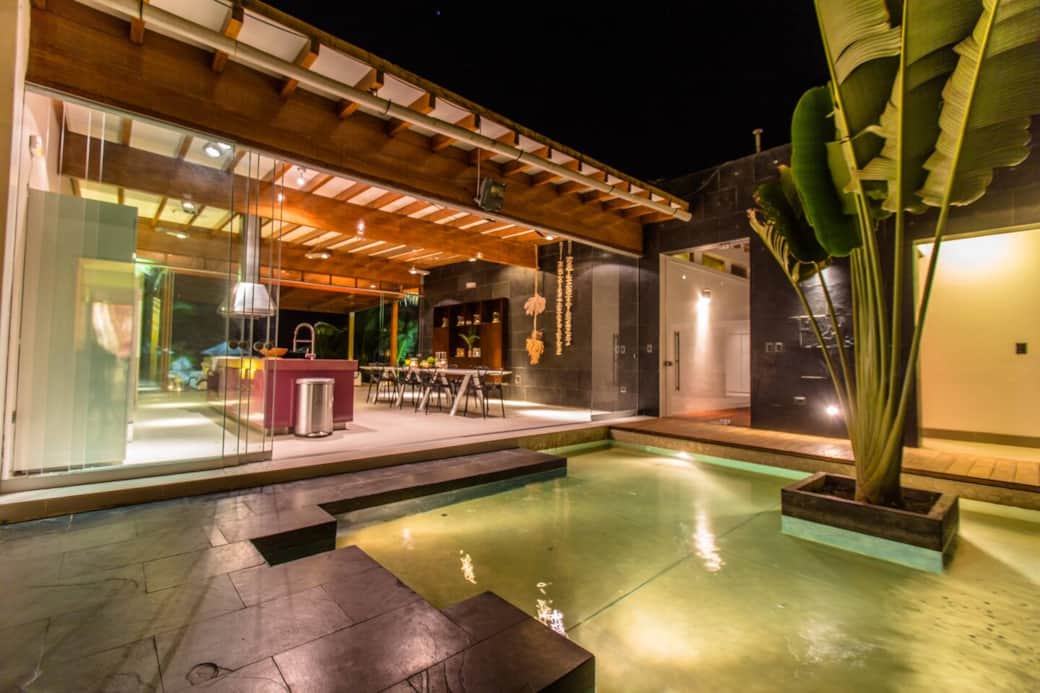 Punta Sal beachfront vacation rental interior