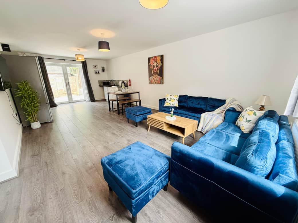 Kitchen and Living Area