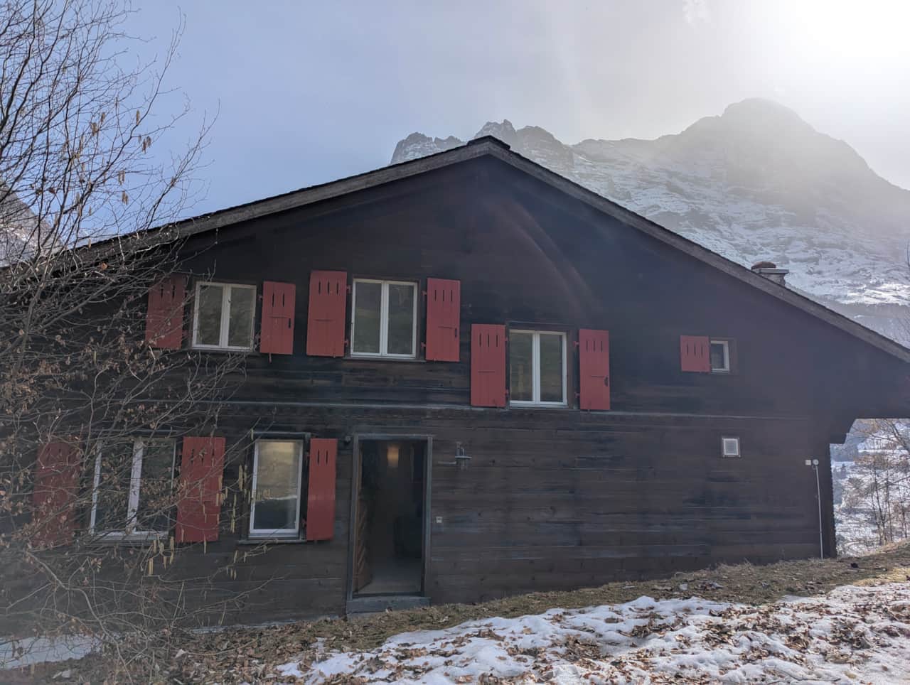 Chalet front