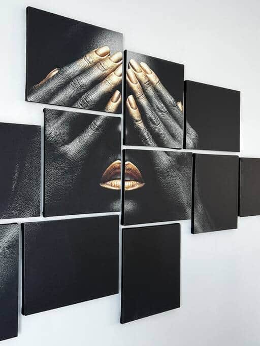 décoration intérieure fait par le propriétaire qui est artiste