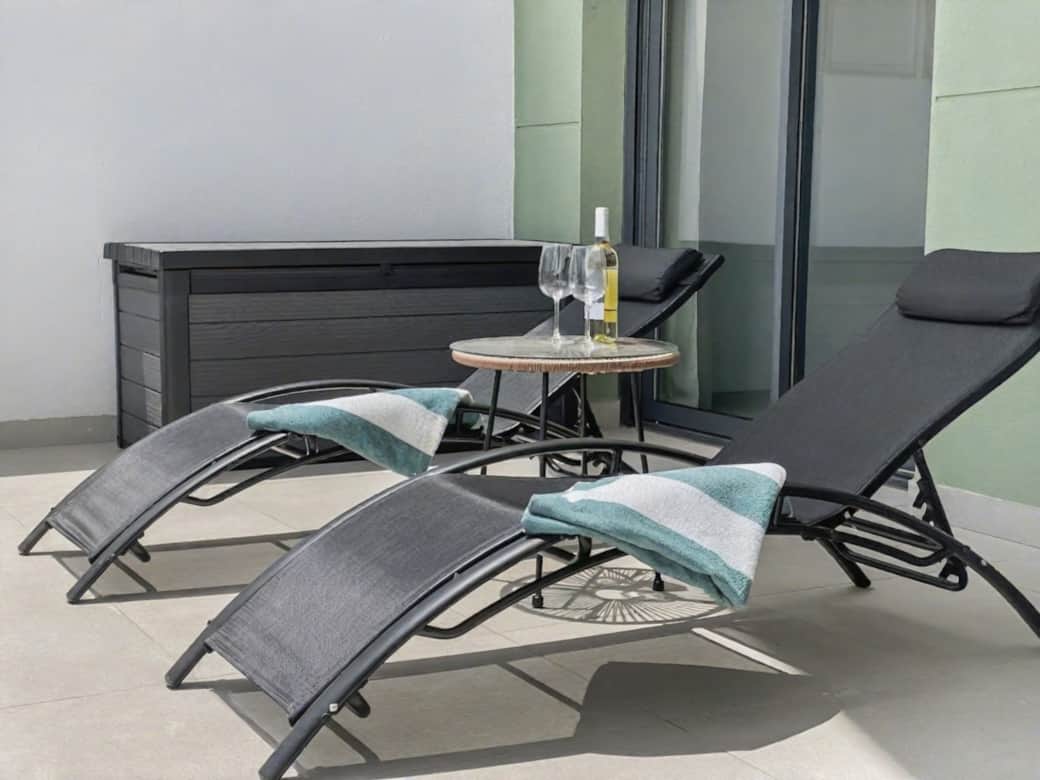 Relaxte zonnestoelen Relaxte zonnestoelen