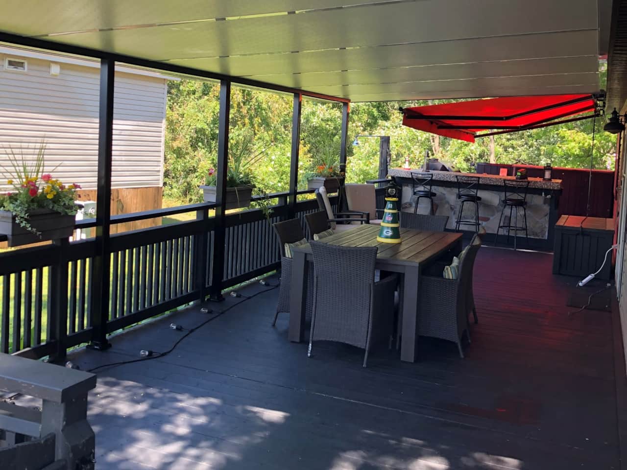 Covered Deck 