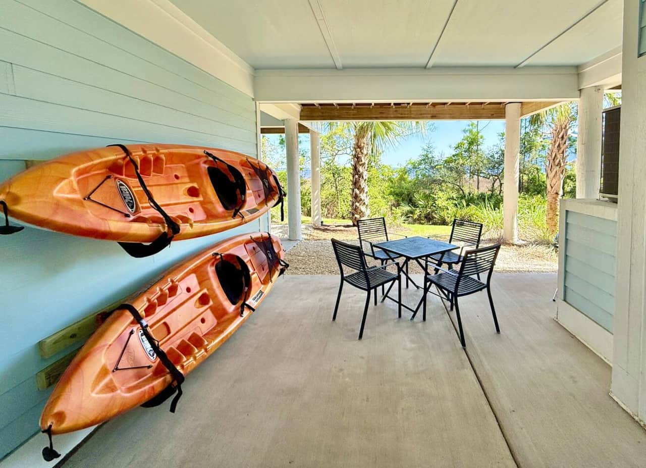 Kayaks, Perdido Bay Hideaway, Innerarity Townhomes, Perdido Key FL