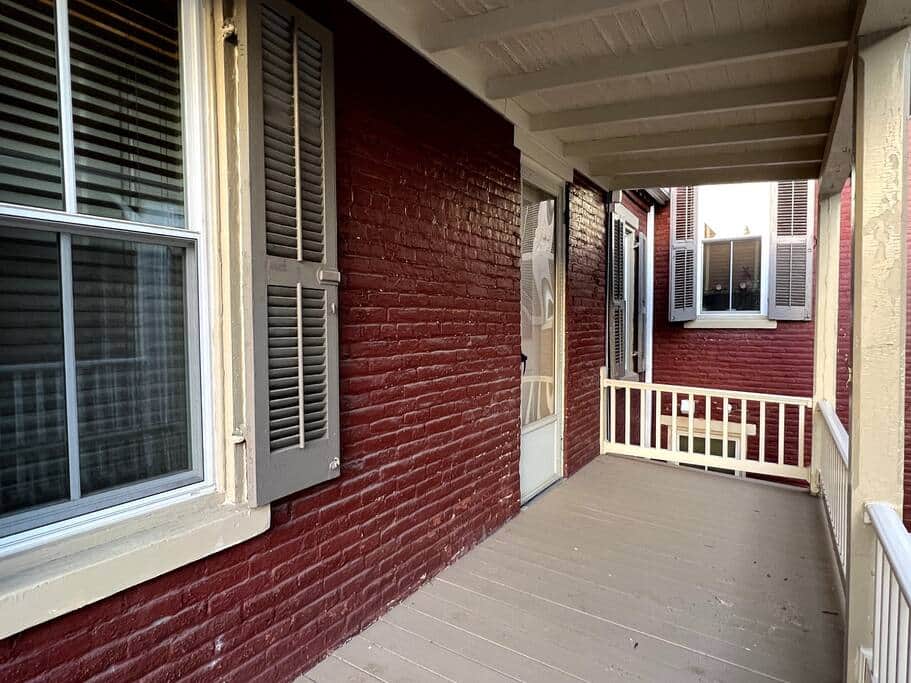 2nd Floor Private Porch