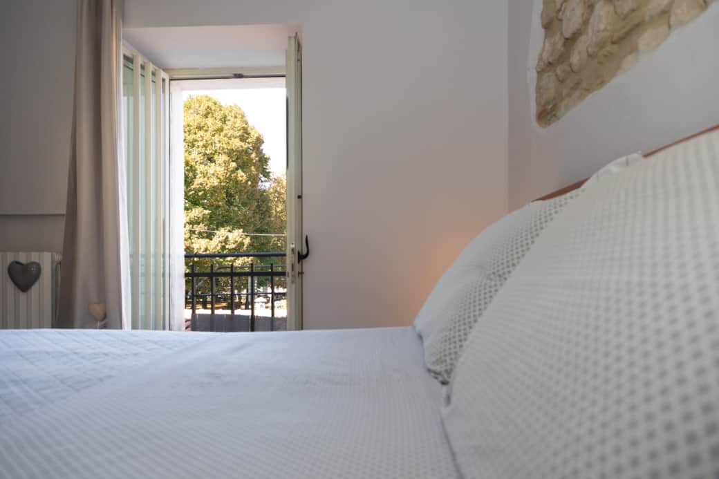 Camera matrimoniale con vista balcone Camera matrimoniale con vista balcone