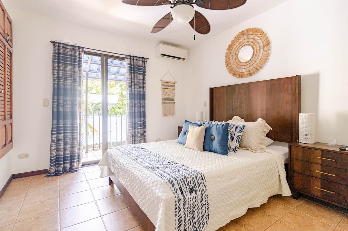 Primary Bedroom with adjacent balcony