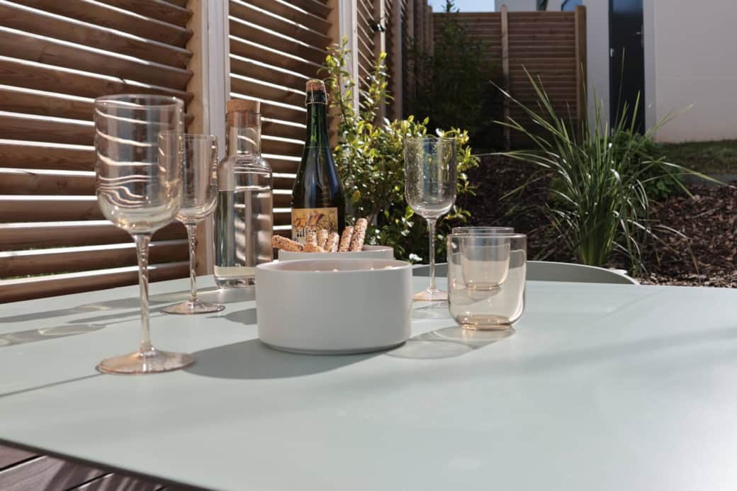 Espace repas extérieur