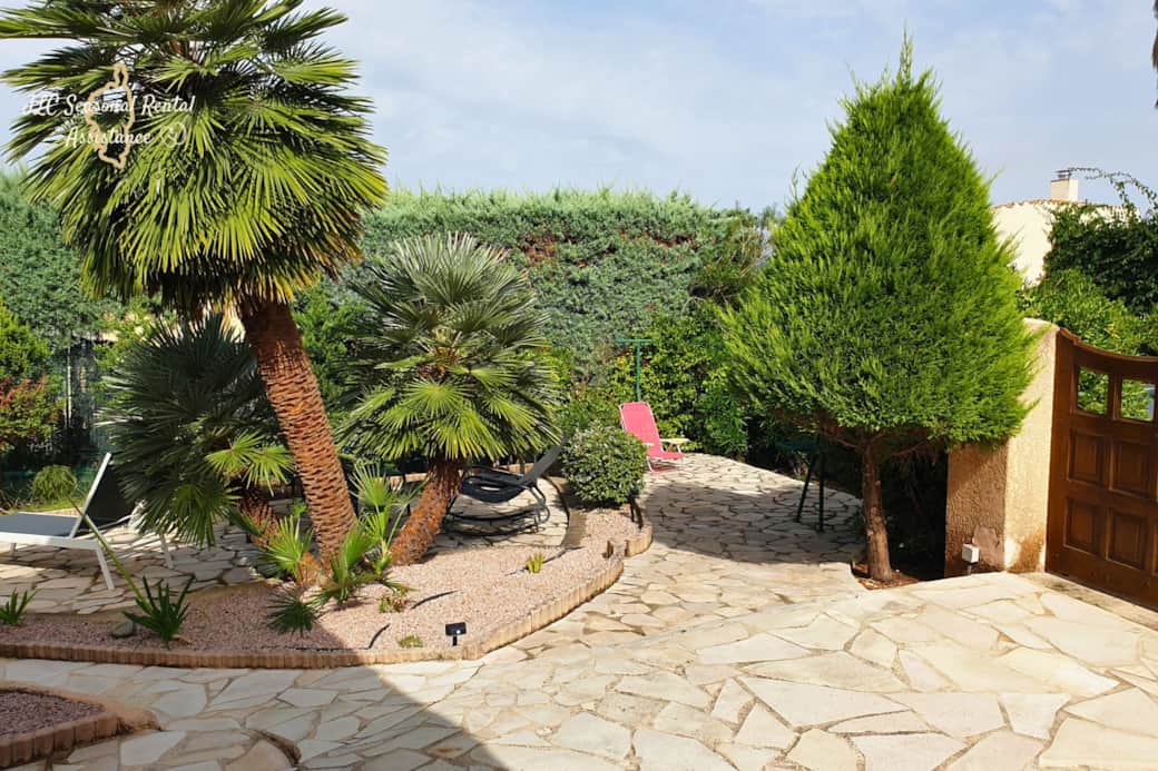 Jardín privado