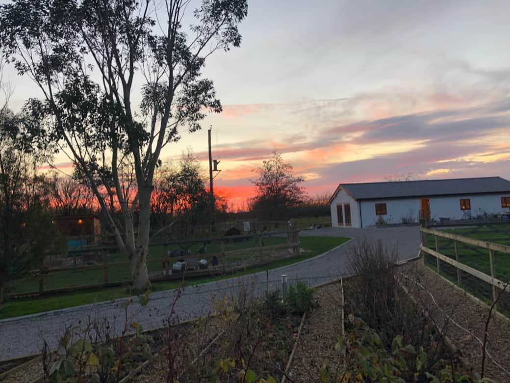 Barn Sunset
