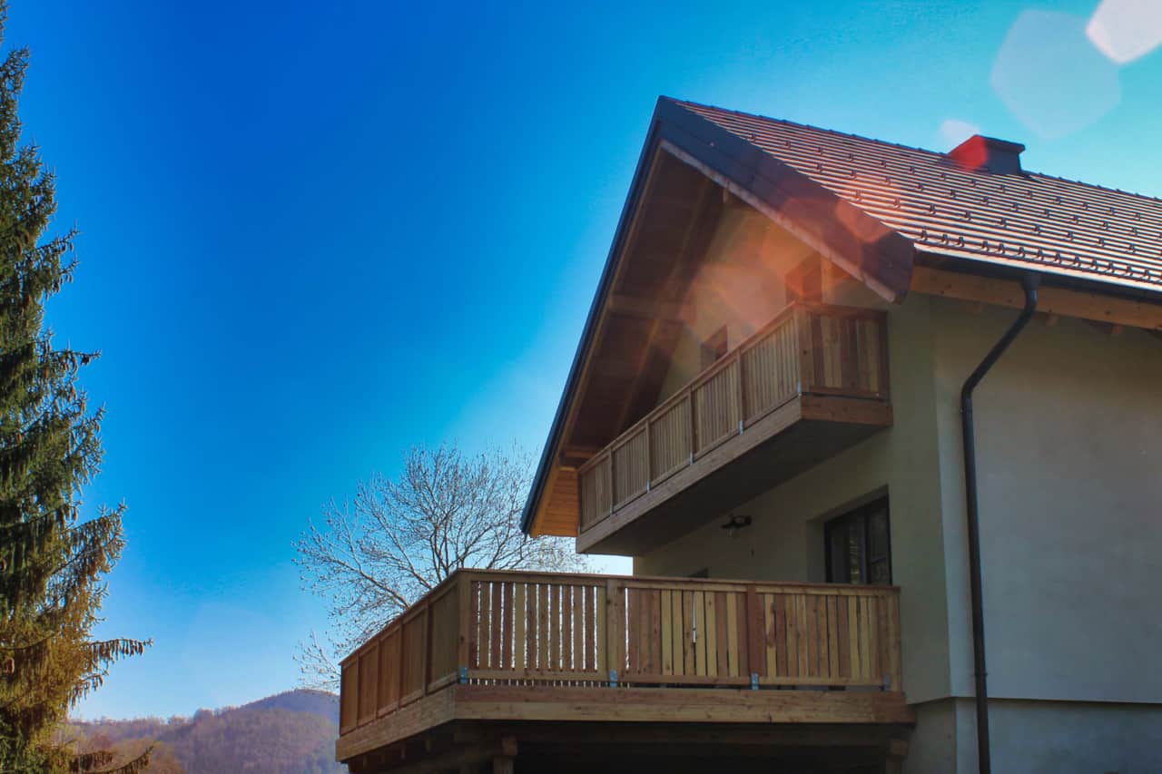 Außenansicht Balkon