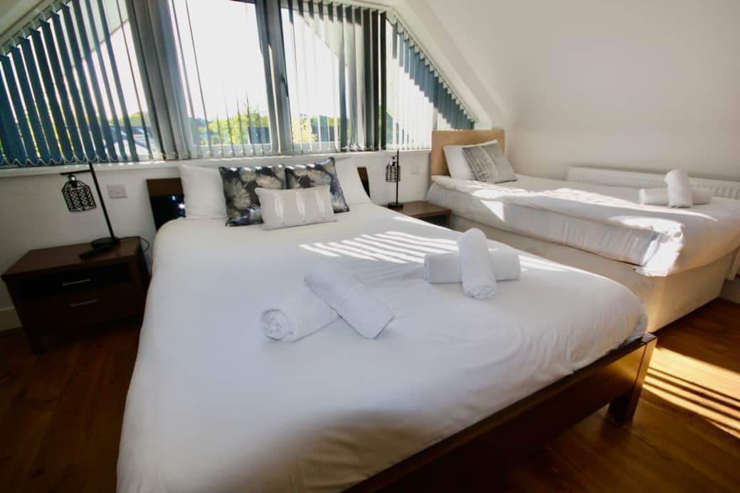 Main bedroom on the first floor