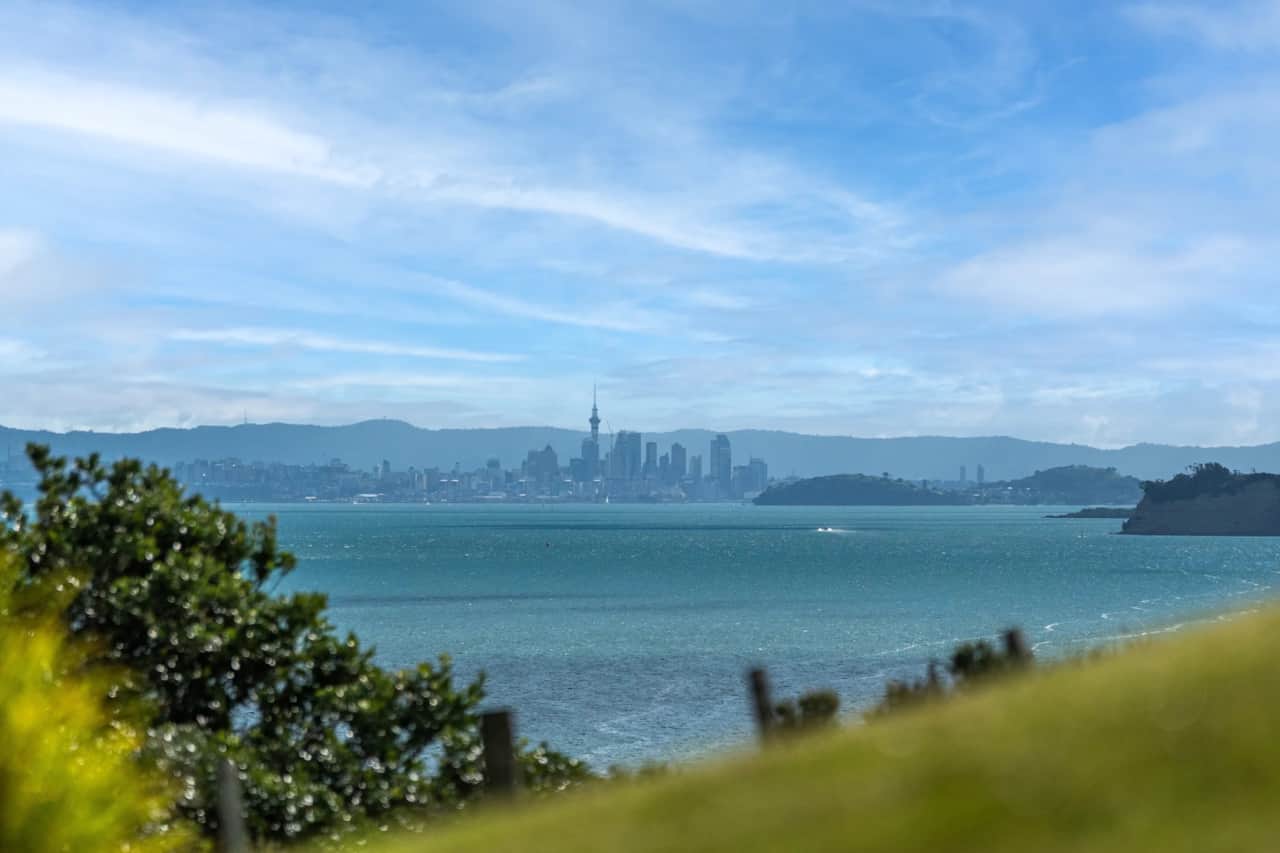 View back to Auckland