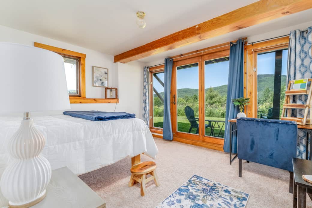 Mountain View bedroom view 1