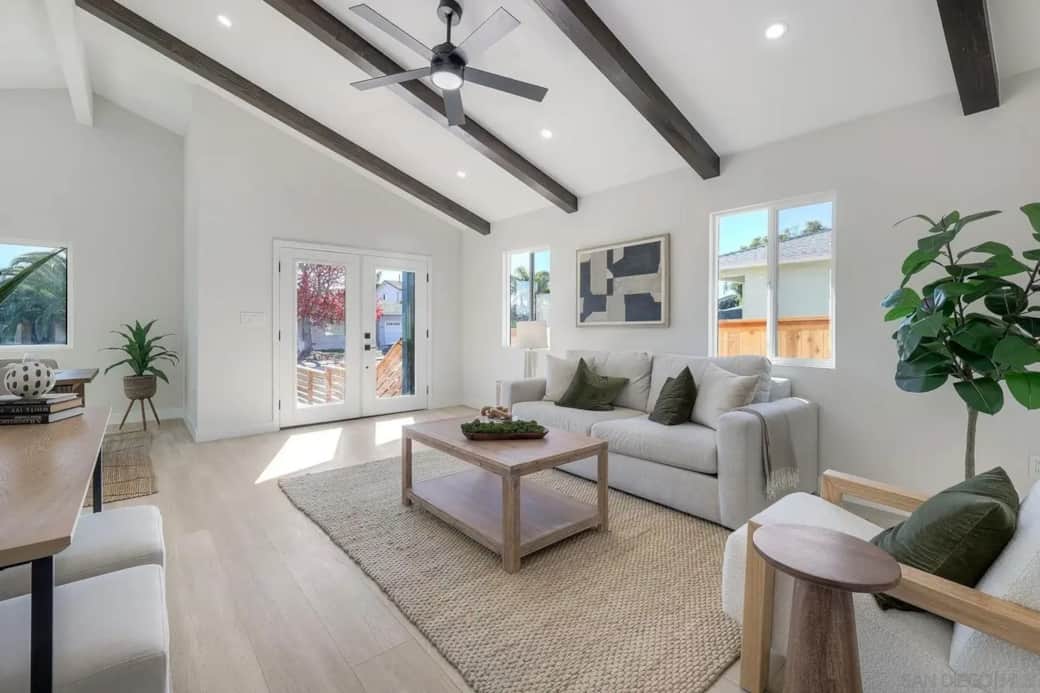 Modern Open Living Area