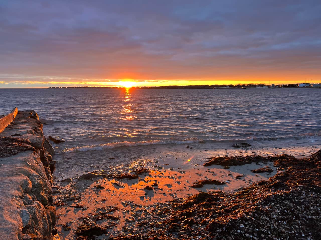 Sunset on Beach