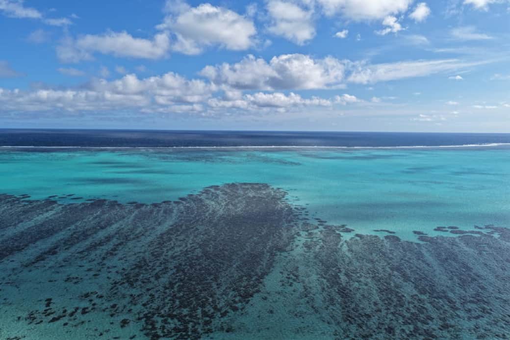 Plage vu du ciel