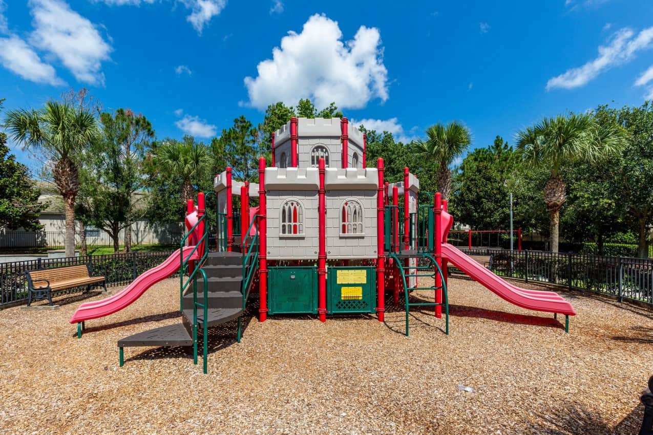 Castle playground for the kids!