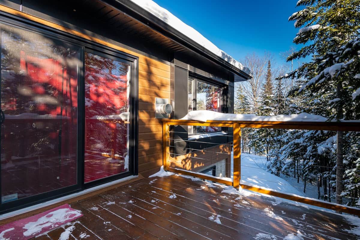 For the ''not so cold one'' during the winter, the patio is always accessible!