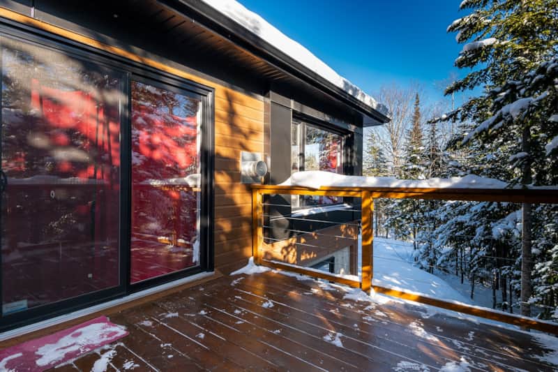 For the ''not so cold one'' during the winter, the patio is always accessible!