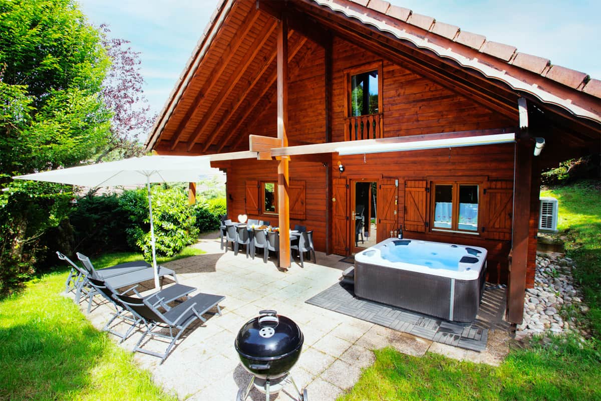 Chalet les Brimbelles avec jacuzzi à Gérardmer