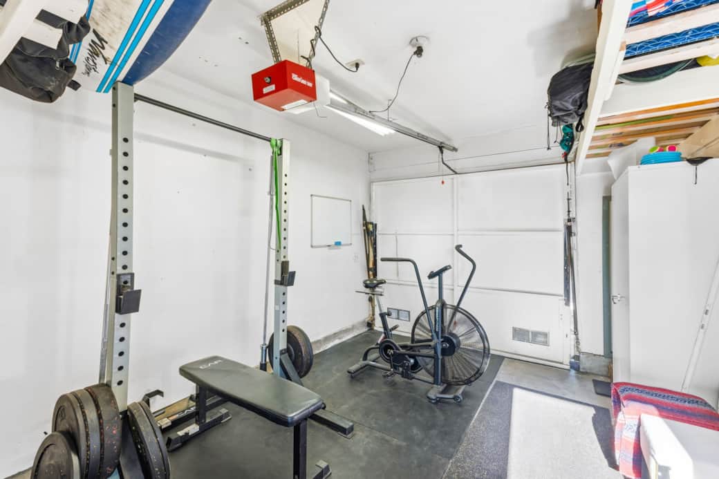 Private Gym in Garage