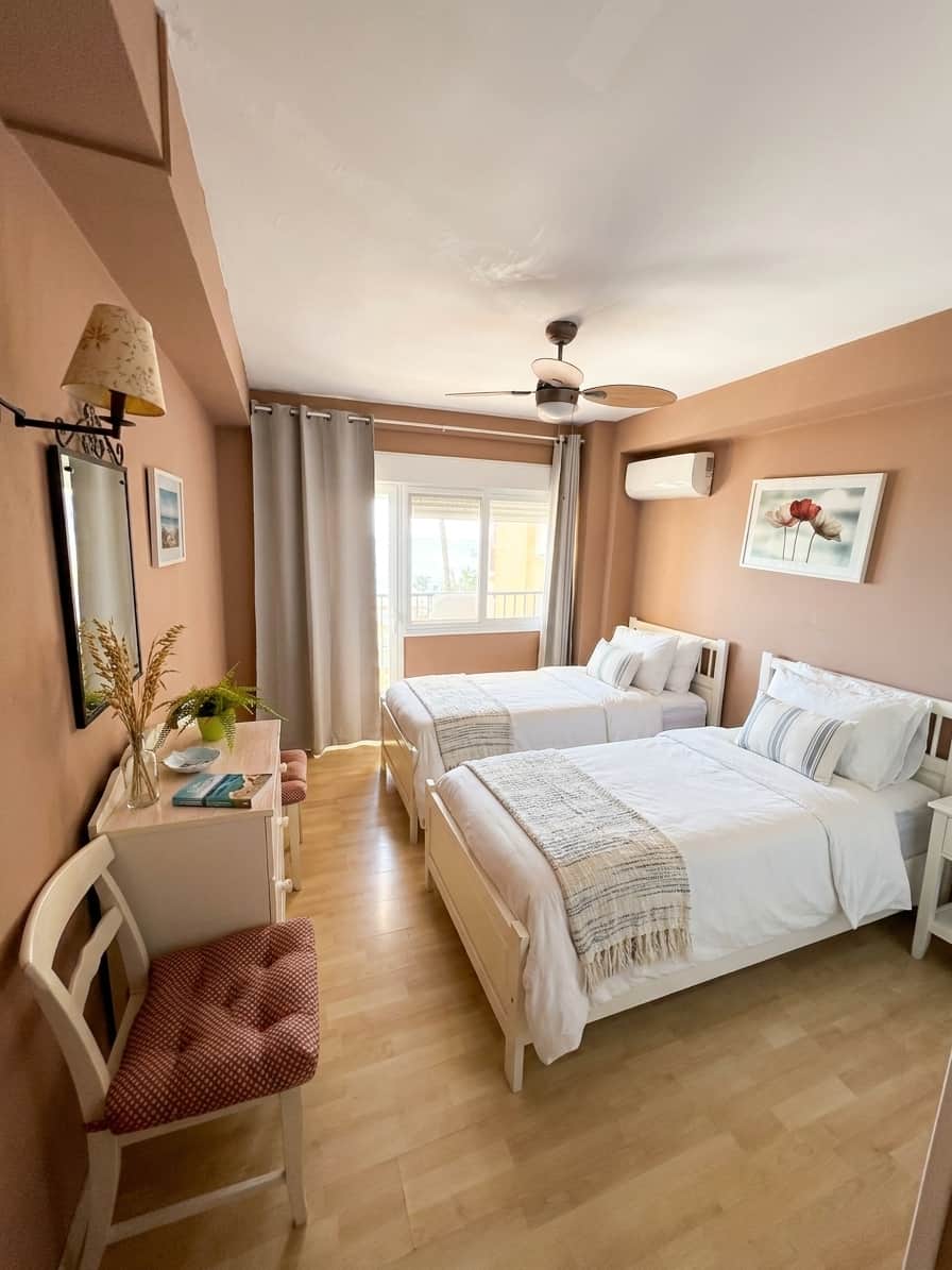 Cozy Bedroom With Twin Beds-8