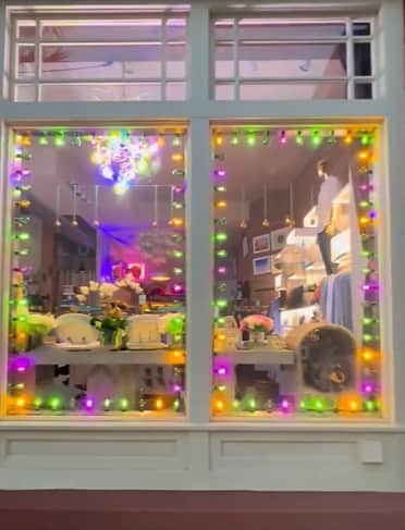 Shopping downtown during Mardi Gras is a particularly festive event.