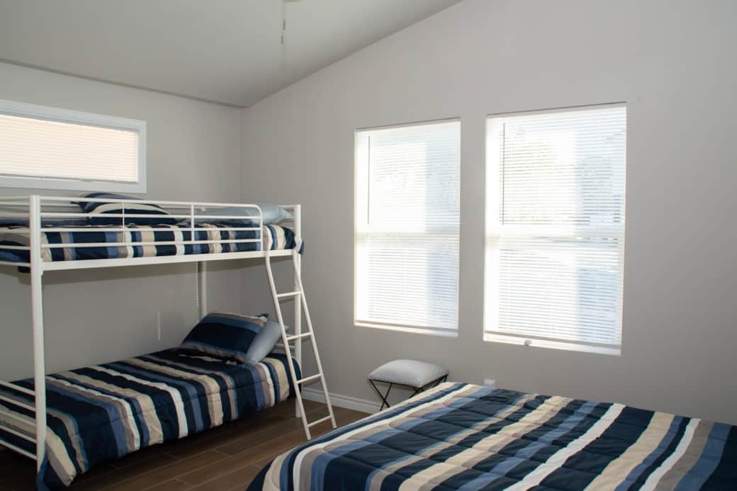 Guest room 2 with Murphy bed down