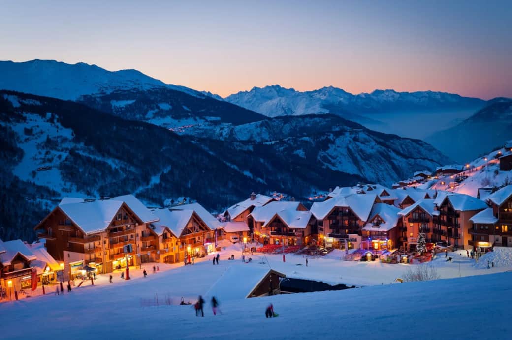 Valmeinier de nuit